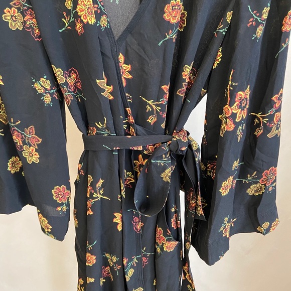 A.L.C Silk Wrap Dress - Picture 3 of 5